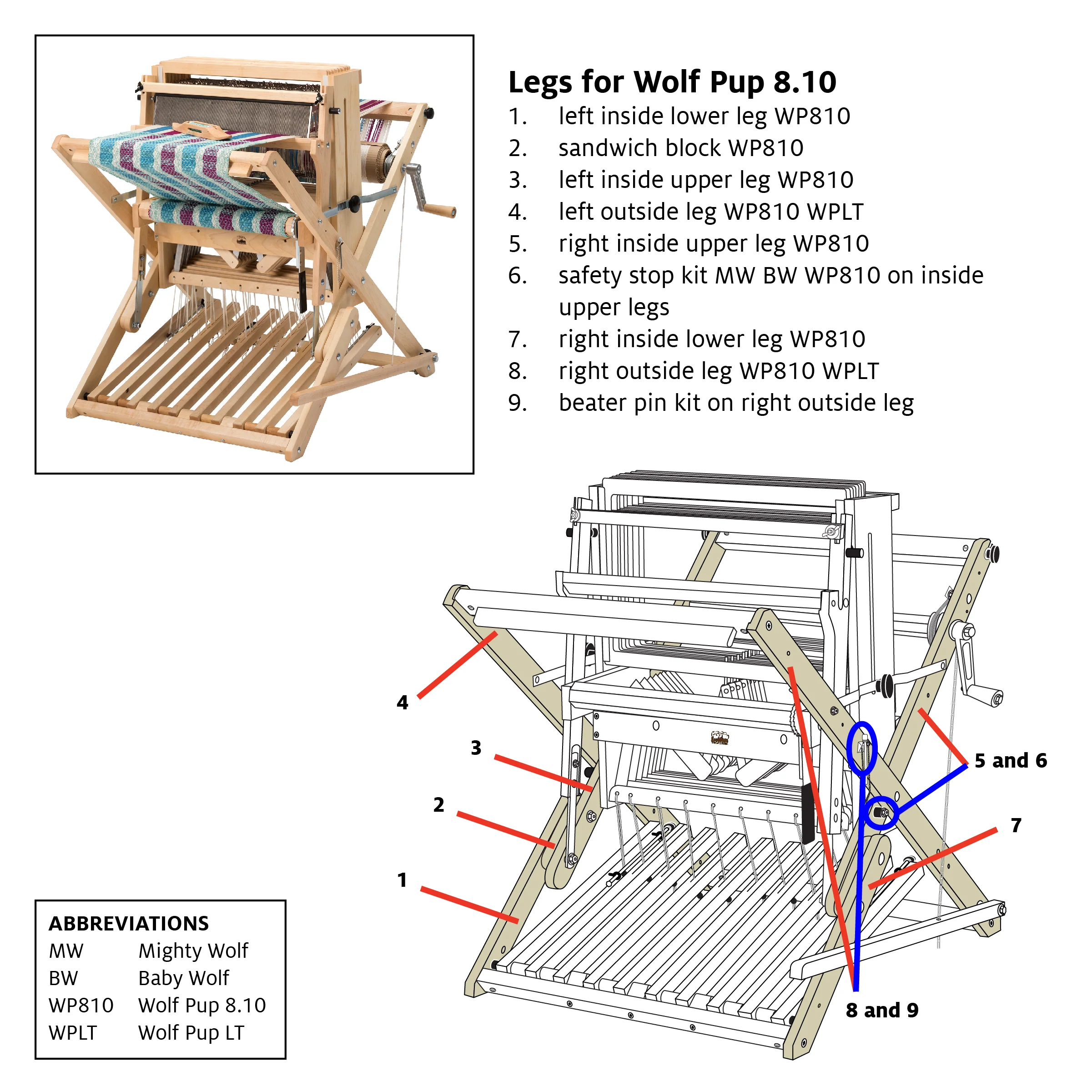 Legs for Wolf - Image 3