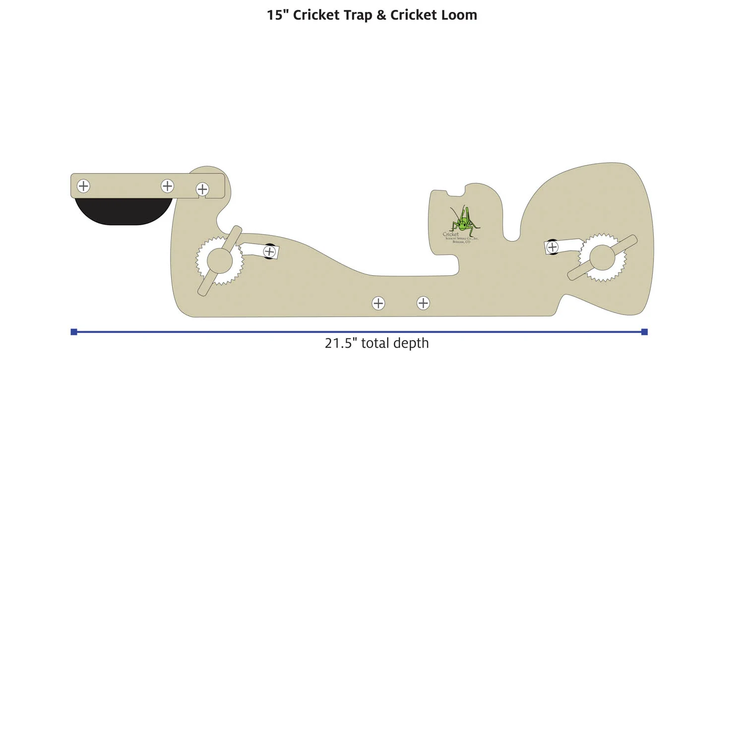 15" Cricket Trap - Image 5