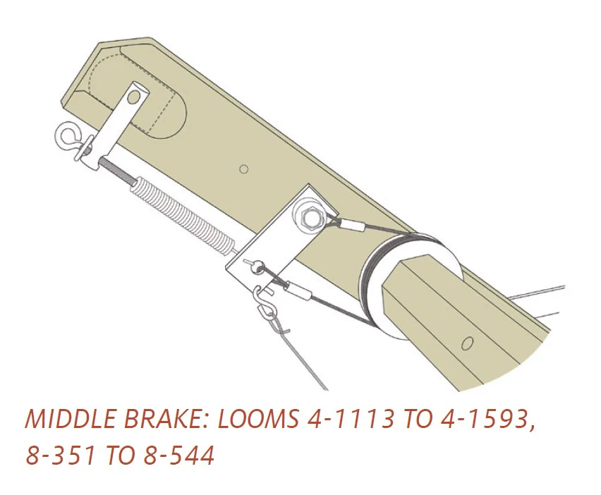 Fixed Back Beam Replacement for Wolf Looms - Image 2