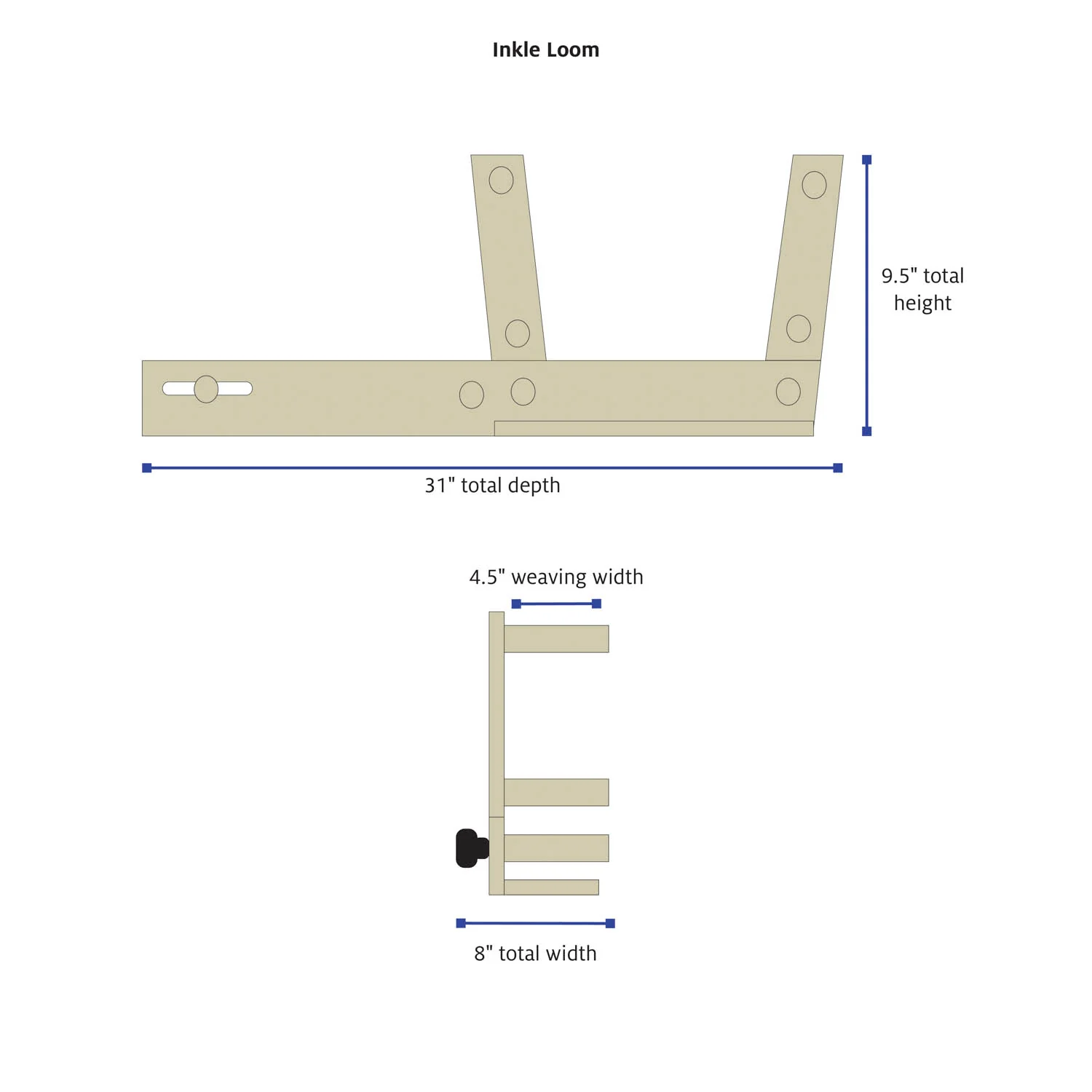 Inkle Loom and Belt Shuttle - Image 4