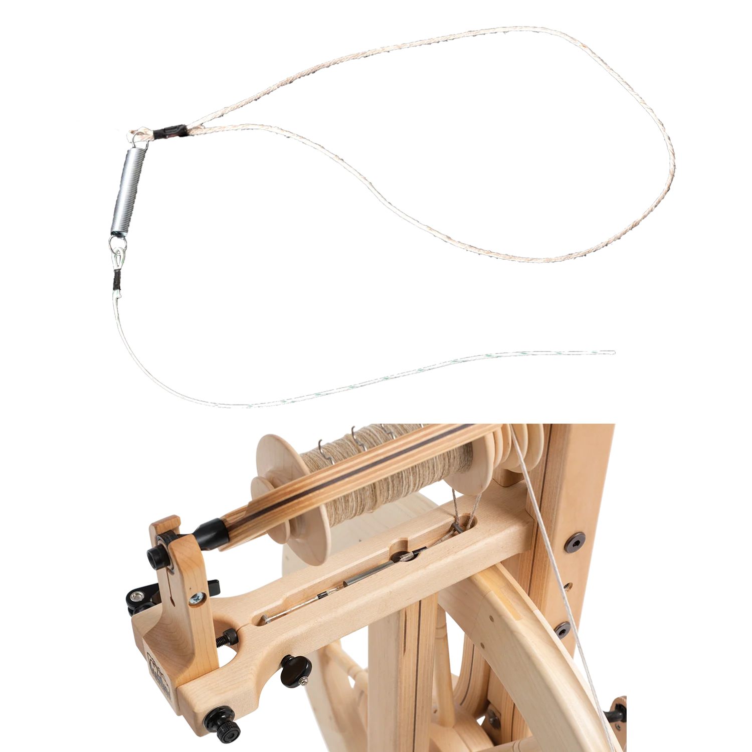 Scotch Tension Spring-and-String for Spinning Wheels - Image 3