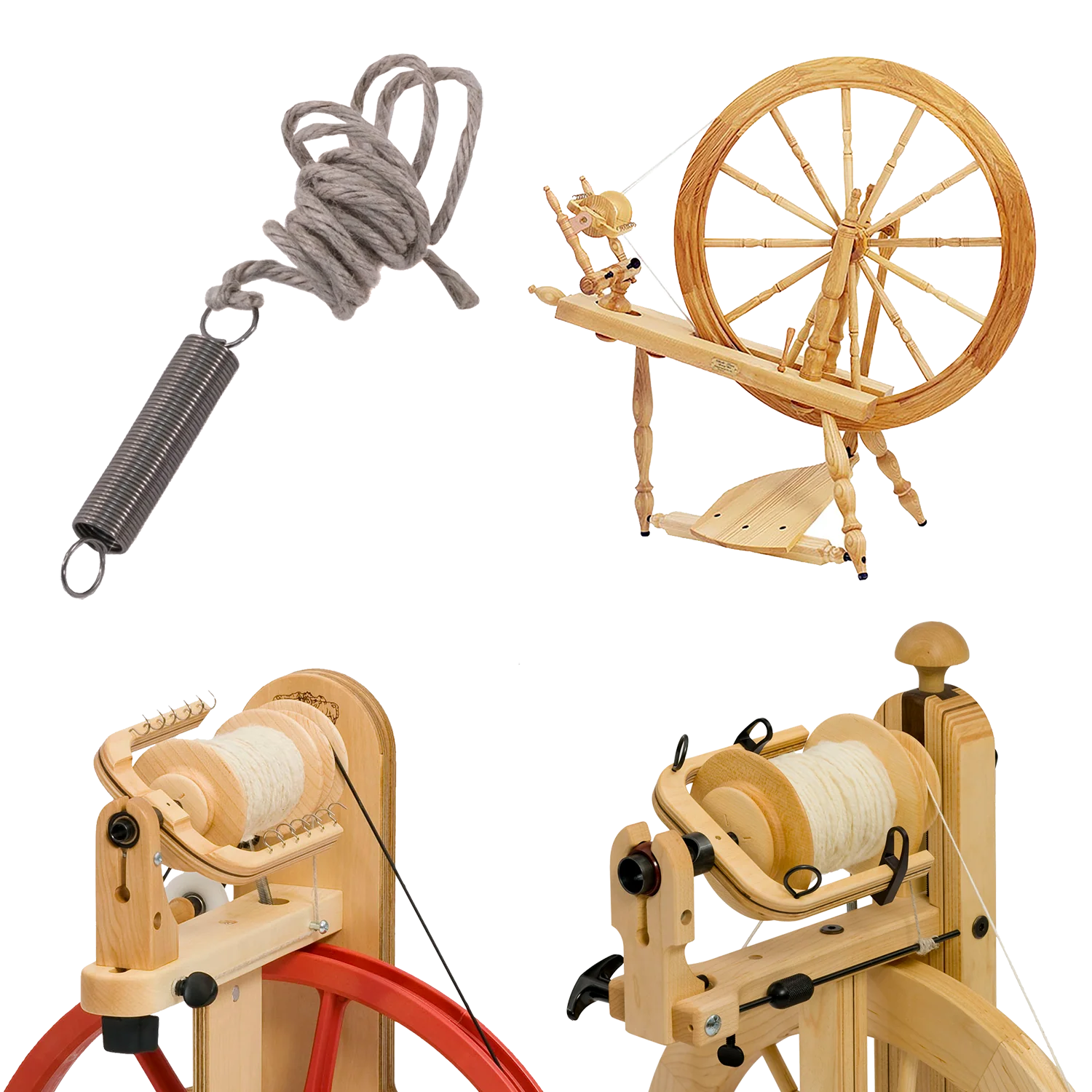 Scotch Tension Spring-and-String for Spinning Wheels - Image 6